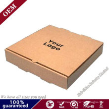 Brown Kraft Paper Corrugated Paper Fast Food Pizza Packing Box